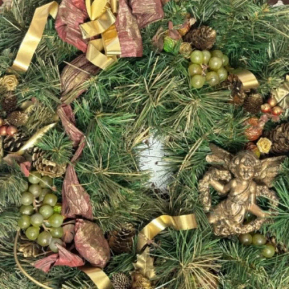 Victorian Angel Wreath Wall Door Table Centerpiece Holiday Décor Christmas